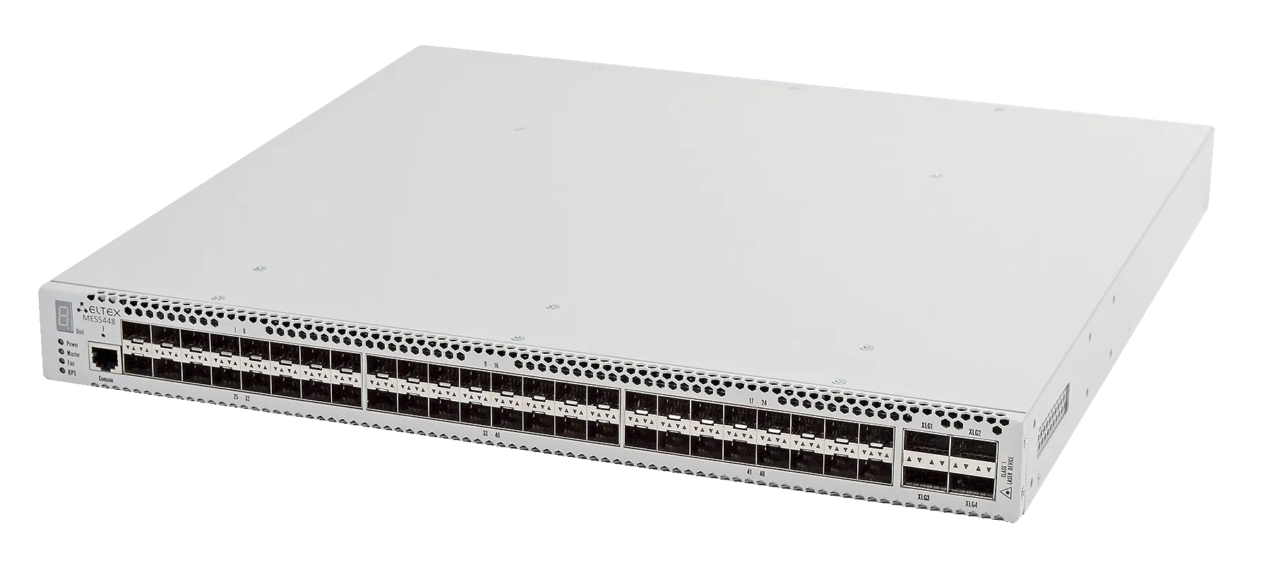 Ethernet-коммутатор MES5448, 48x10G SFP+ + 4x40G QSFP+, L3, dual PSU